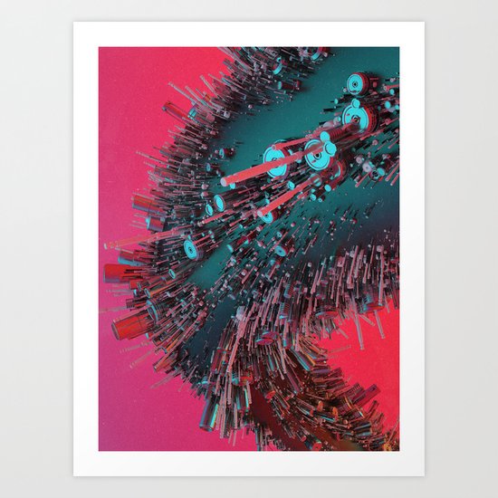 TURBO.FOLLICLE (everyday 05.12.16) Art Print
