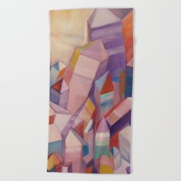 Crystalize Beach Towel