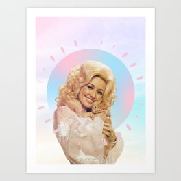 If you want the rainbow... Art Print