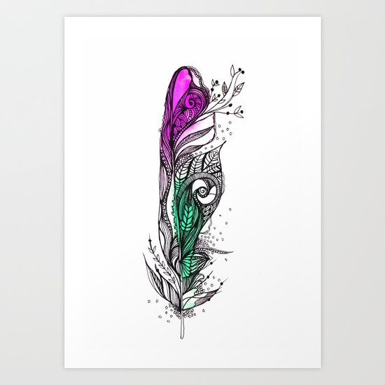 Eye-ris 1 Art Print