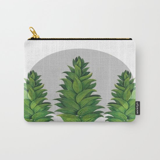 three green trees Carry-All Pouch