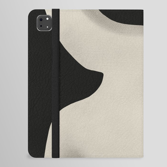 White tooth sculpture abstract iPad Folio Case