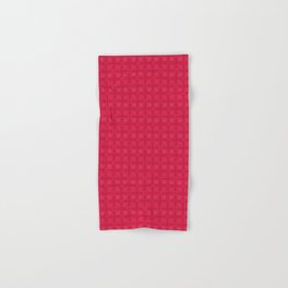 children's pattern-pantone color-solid color-red Hand & Bath Towel