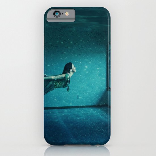 swimming girl iPhone & iPod Case