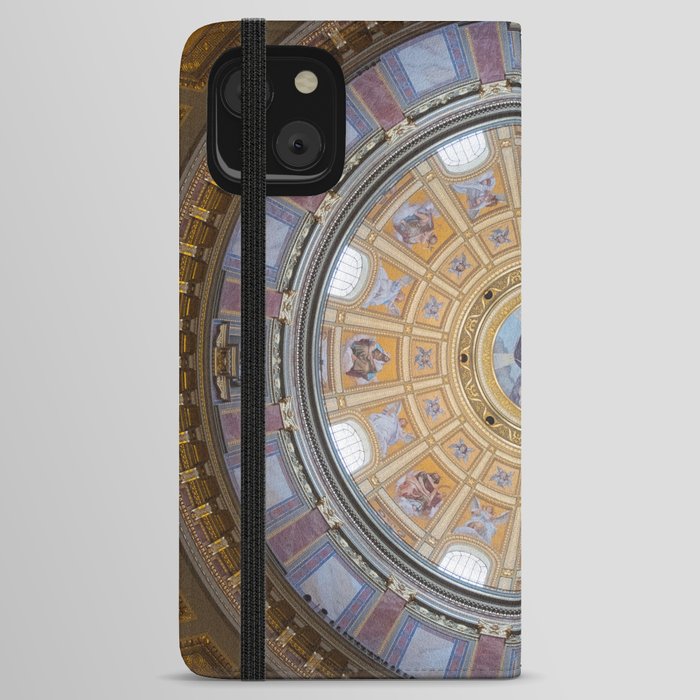 Dome Ceiling Fresco St. Stephen's Basilica iPhone Wallet Case