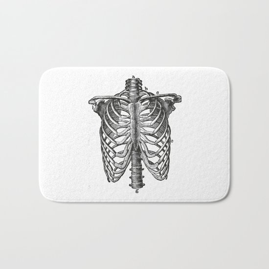Ribcage Bath Mat