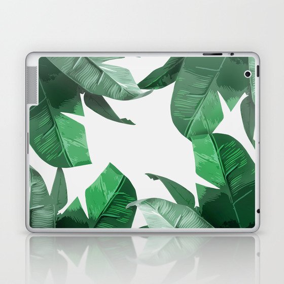 Tropical Palm Print Laptop & iPad Skin