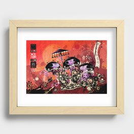 Diplomatic Party With Alien Friends Recessed Framed Print