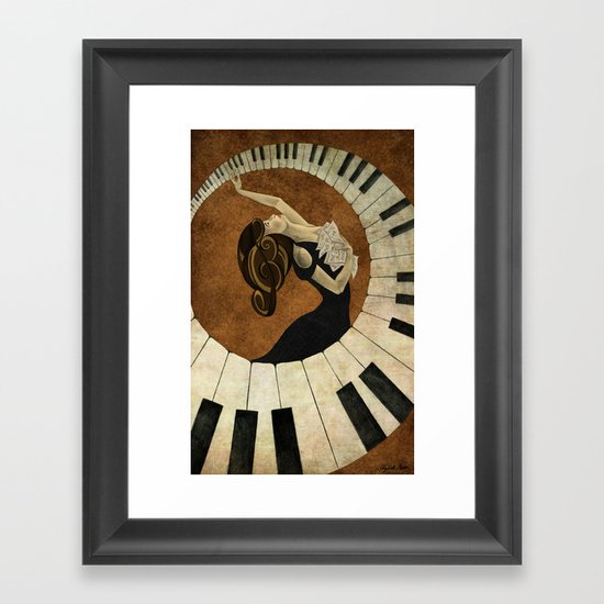 Key to the Soul Framed Art Print