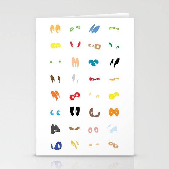 Different Eyes Stationery Cards
