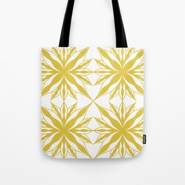 Mandala Sun Tile 2.0 Yellow Tote Bag