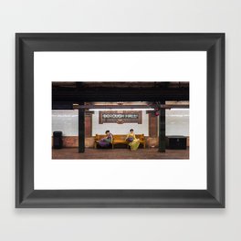 Ladies Who Commute I Framed Art Print