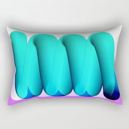 Tubes Rectangular Pillow