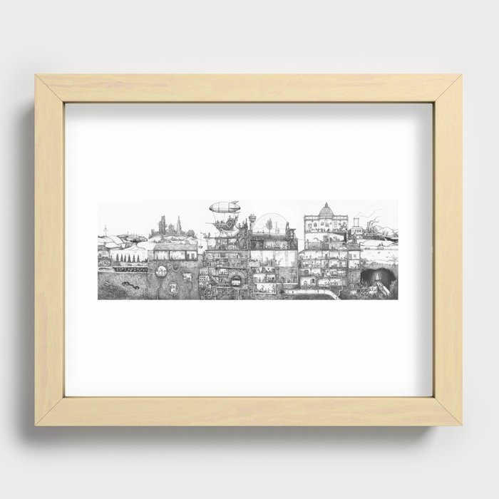 Visions Of The Future Recessed Framed Print