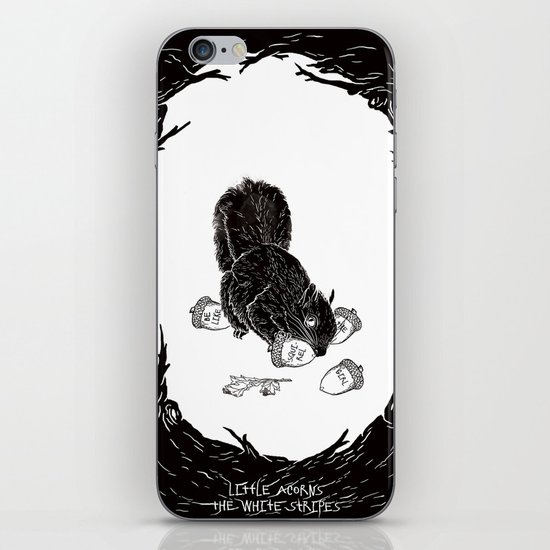 Little Acorns - The White Stripes iPhone & iPod Skin