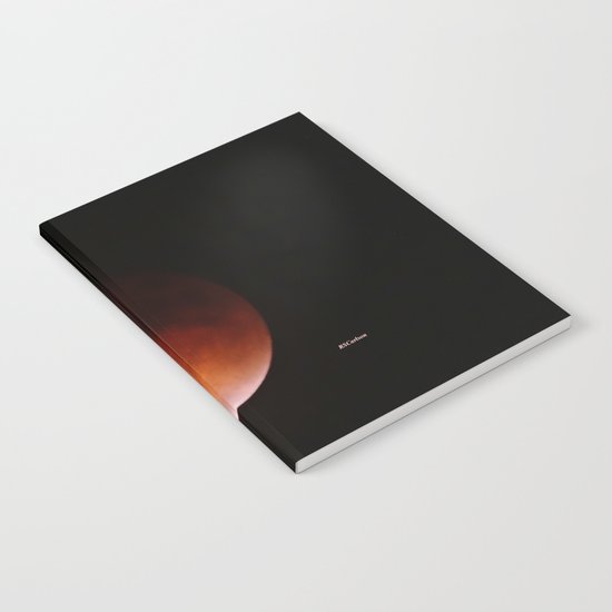 Blood Moon through Southern California Haze Notebook