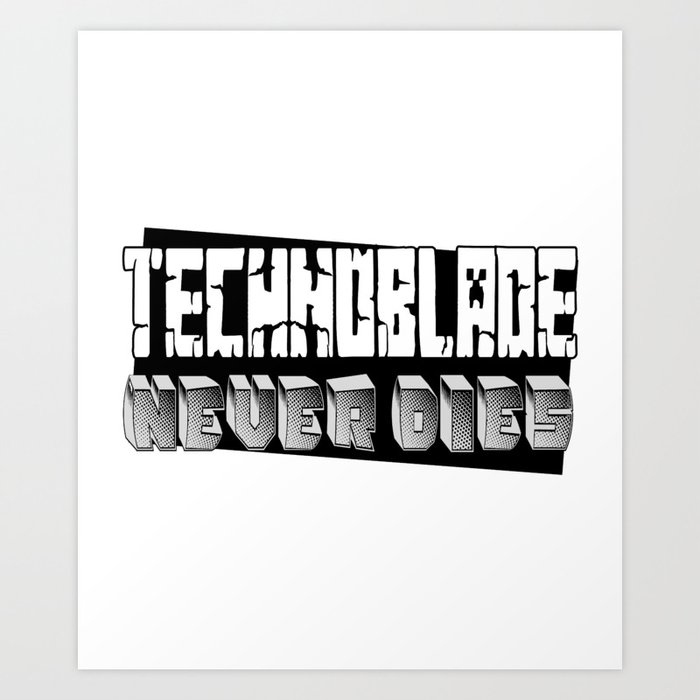 TECHNOBLADE ART FAN ART' Poster, picture, metal print, paint by