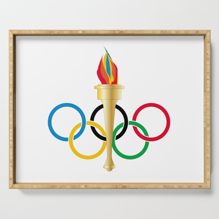 Olympic Rings Serving Tray