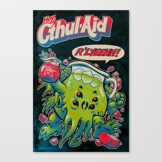 CTHUL-AID Canvas Print