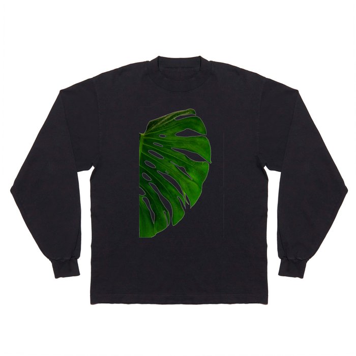 Banana Leaf (Color) Long Sleeve T Shirt