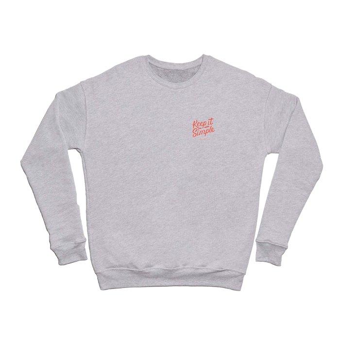 Keep It Simple Crewneck Sweatshirt
