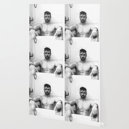 After the Game Wallpaper | Bathroom, Gay, Bearded, Muscular, Film, Jock, Nude, Wet, Photo, Masculine 
