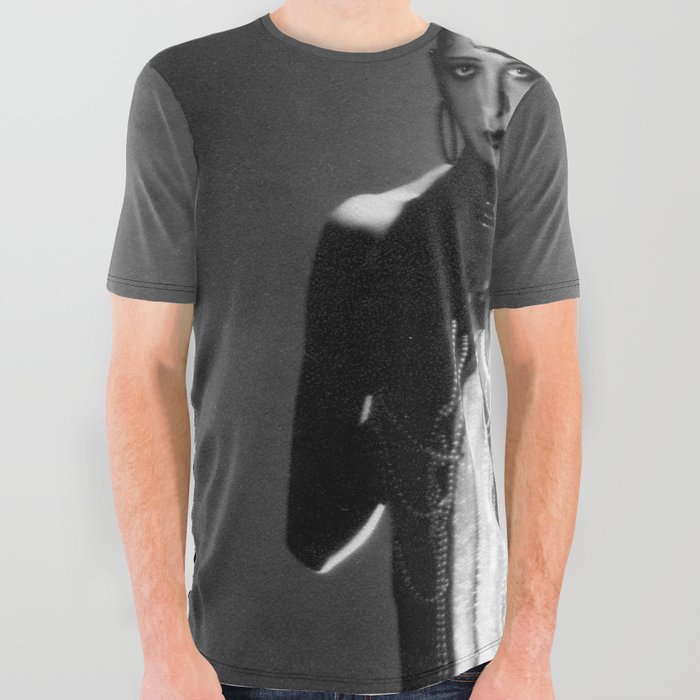 Beautiful Josephine Baker in statuesque silhouette Paris nude portrait