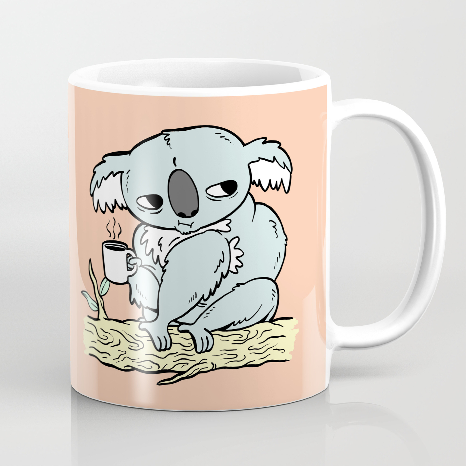 Tired Koala Coffee Mug By Beeisforbear Society6