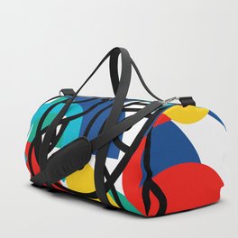The Bauhaus Mondrian Graffiti Boy Art Duffle Bag