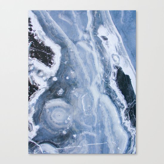Frozen ocean Canvas Print