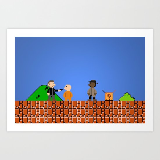 what's in the box?! Art Print