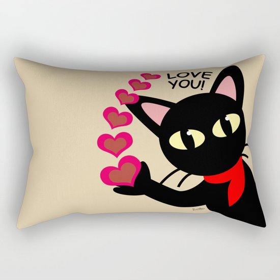 Love you! Rectangular Pillow