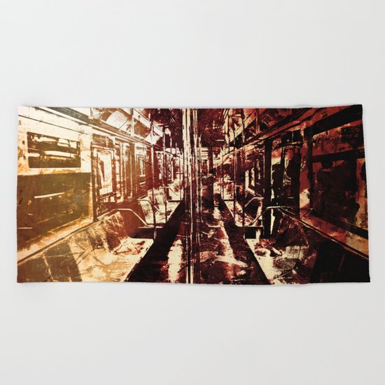 The Last Wagon Beach Towel