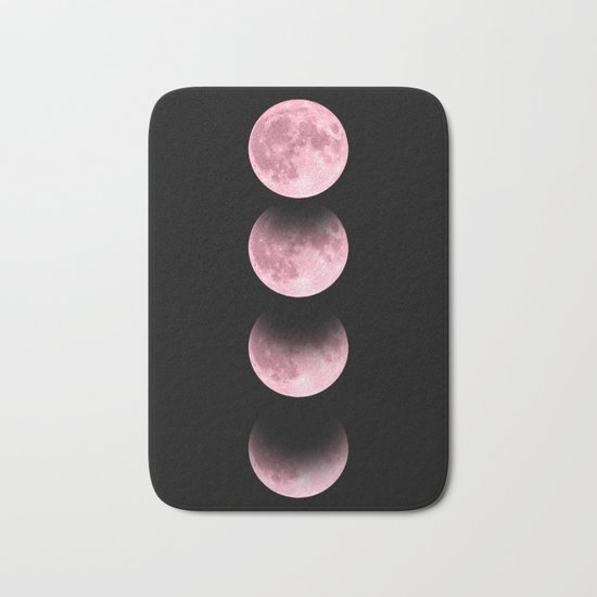 Pink Moon Bath Mat
