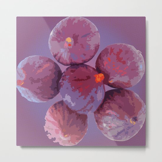 purple figs Metal Print