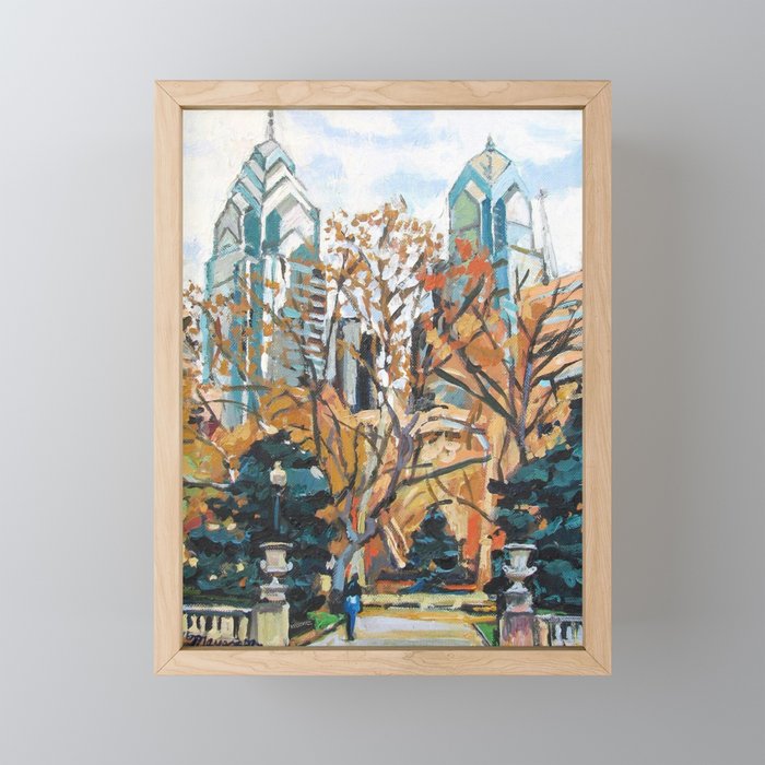 Rittenhouse Square, Philadelphia Framed Mini Art Print