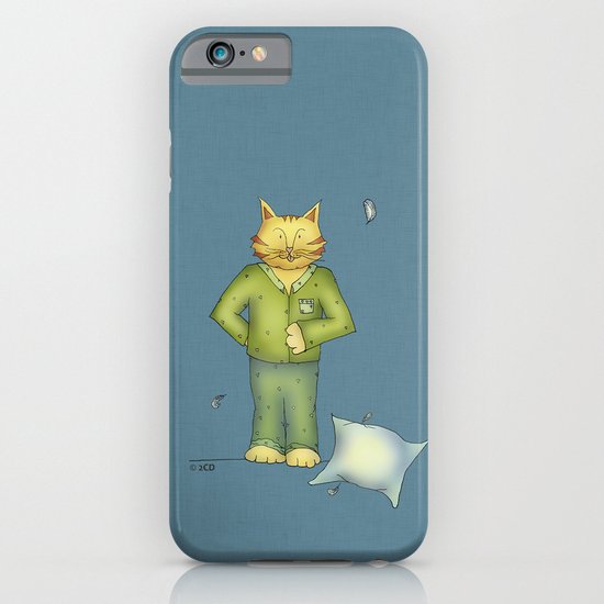 You are the cat's pajamas - blue iPhone & iPod Case