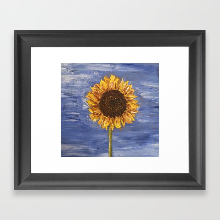 Sunflower Framed Art Print