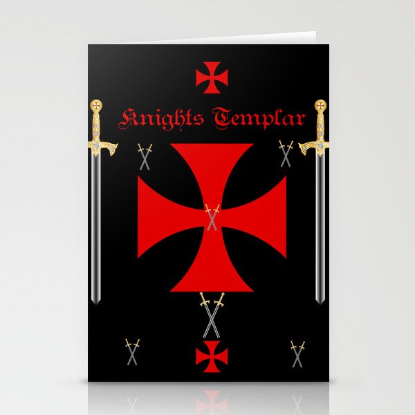 Knights Templar Stationery Cards