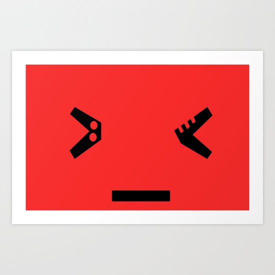 Mad Art Print
