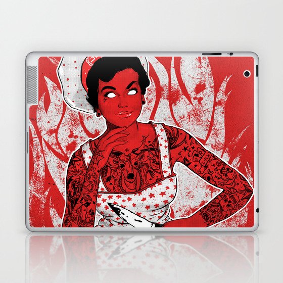 Housewife From Hell Laptop & iPad Skin