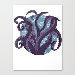 Octopus Tentacles Canvas Print