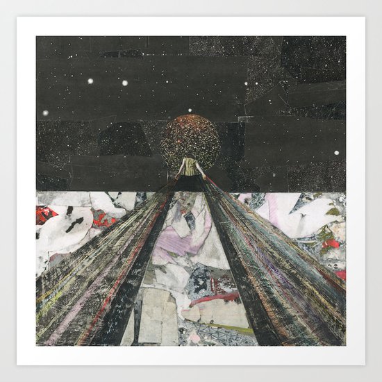Everything I Need Is Where I'm Going Art Print
