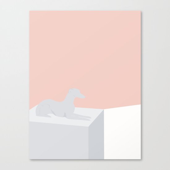 LILLE MYNDE Canvas Print