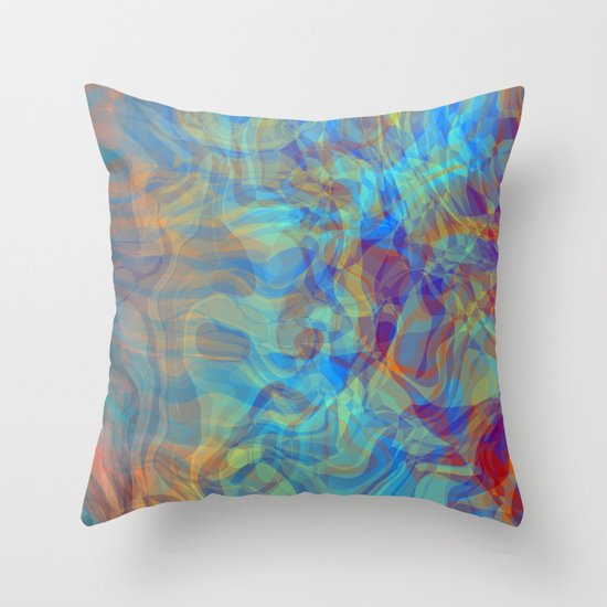Like Fire and Ice Throw Pillow