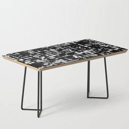 Monochrome After Mondrian Coffee Table
