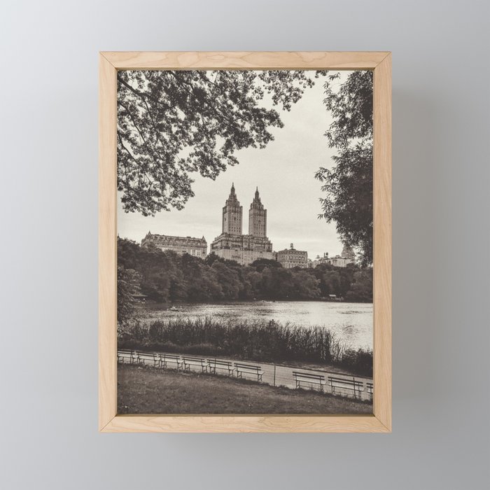 San Remo towers from Central Park Framed Mini Art Print