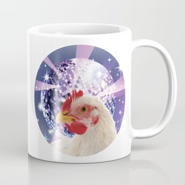 Disco chicken - Retro Vintage Funny  Coffee Mug