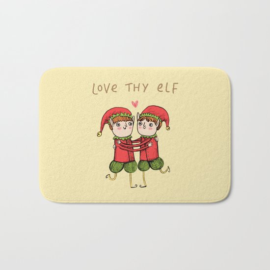 Love Thy Elf Bath Mat