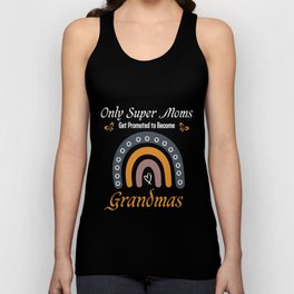 Funny Grandmas Announcement Quote, Cool Grandma Mother's Day Unisex Tank Top